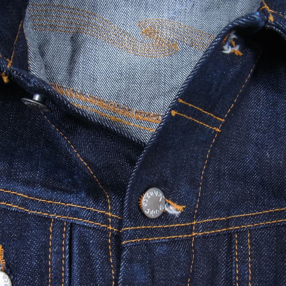 Nudie Jeans ヌーディージーンズ NJ2486 CONNY コニー デニム ジャケット インディゴブルー系 M【中古】