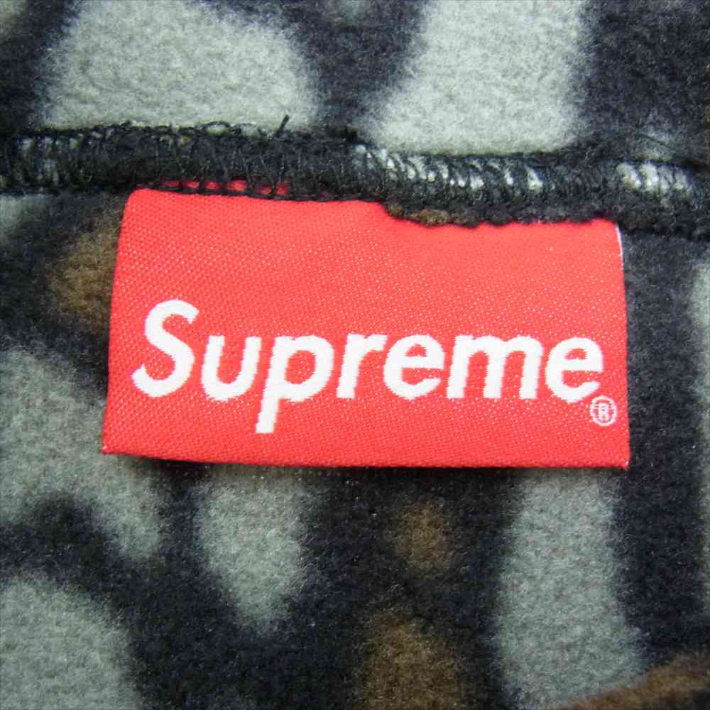 Supreme シュプリーム 20AW Polartec Hooded Sweatshirt olive camo ポーラテック フーディー パーカ ボックスロゴ スウェット シャツ マルチカラー系 M【極上美品】【中古】