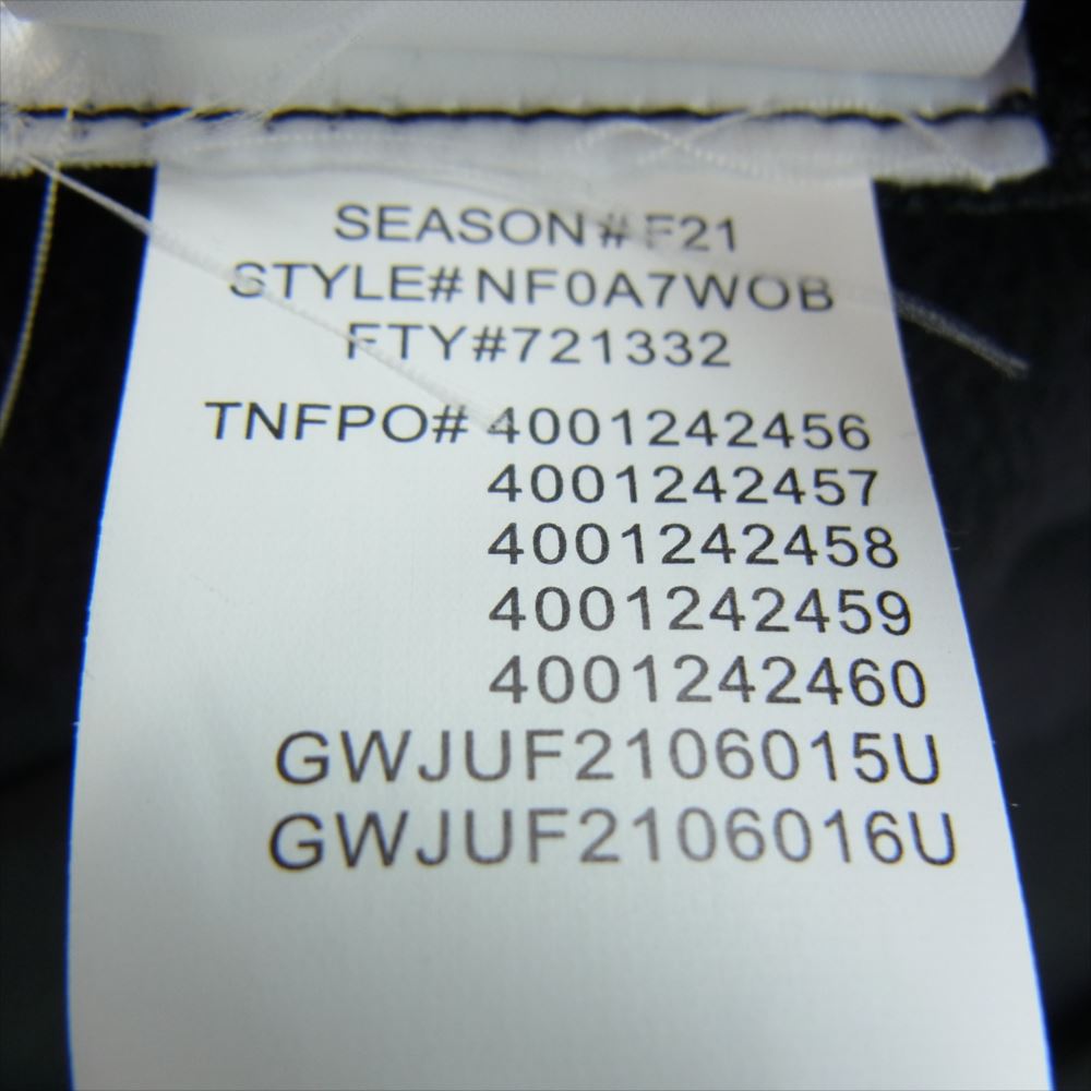 Supreme シュプリーム 21AW NA52100I × THE NORTH FACE ザ ノースフェイス Bleached Denim Print Fleece Jacket ブリーチド デニム プリント フリース ジャケット マルチカラー系 M【極上美品】【中古】