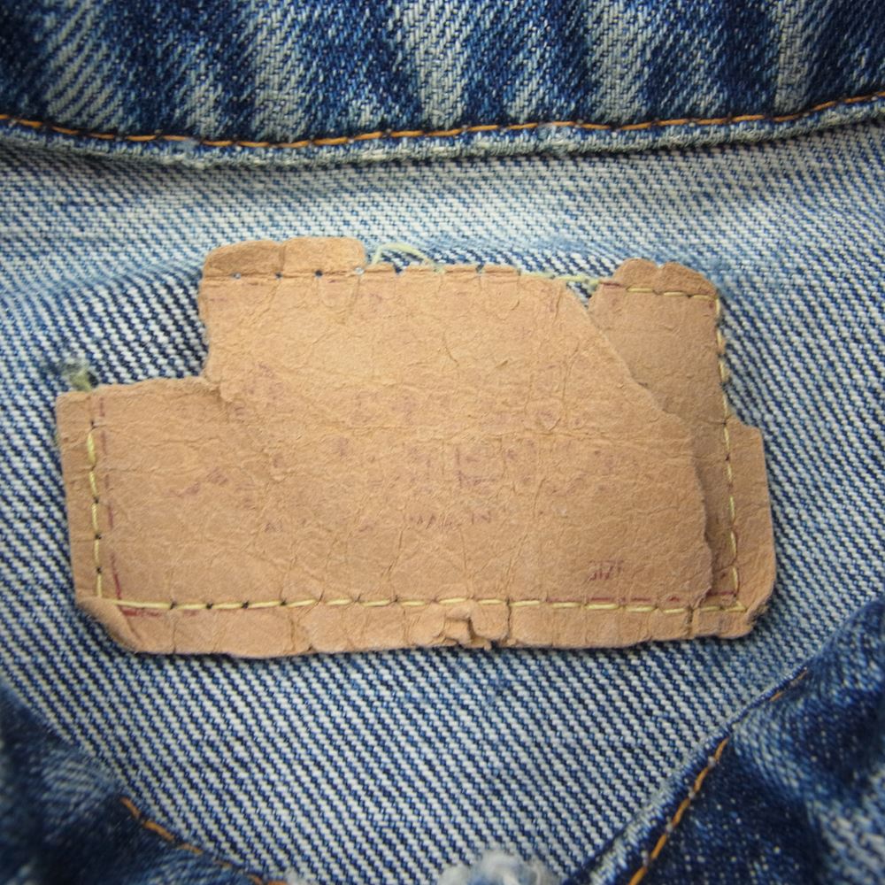 Levi's リーバイス 60s VINTAGE ヴィンテージ LEVI'S リーバイス 70505 BIGE カットオフ デニムジャケット ベスト ネイビー系 ブルー系【中古】