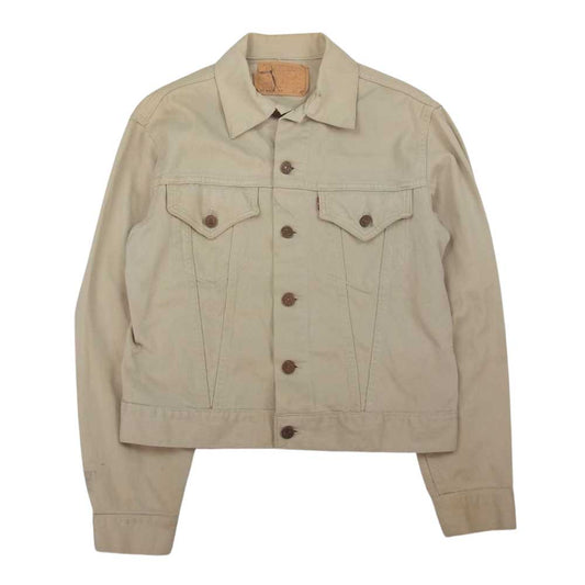 Levi's リーバイス 60's ヴィンテージ 941BXX PIQUE JACKET ピケ Big E 紙パッチ ギャラ有 3rd  ホワイト系 ベージュ系 40【中古】
