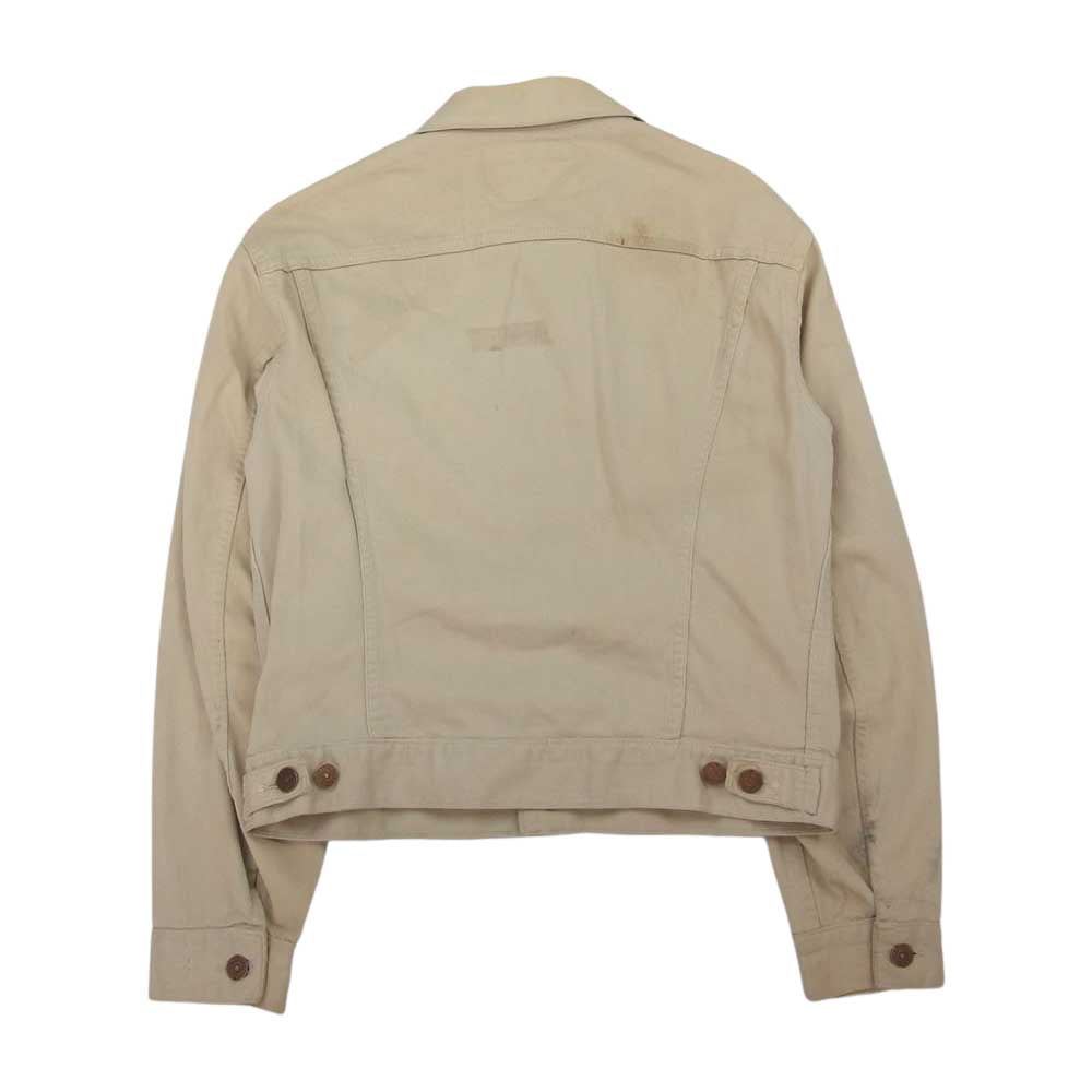 Levi's リーバイス 60's ヴィンテージ 941BXX PIQUE JACKET ピケ Big E 紙パッチ ギャラ有 3rd  ホワイト系 ベージュ系 40【中古】