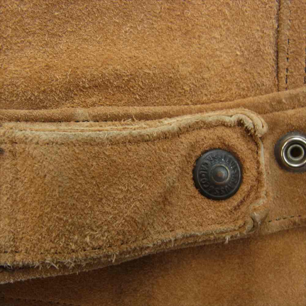 Levi's リーバイス 60's  VINTAGE ヴィンテージ Big E 3rd Type Suede Jacket 60年代 ビッグE サード スエード ジャケット　 ブラウン系【中古】