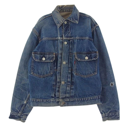 Levi's リーバイス 50's VINTAGE ヴィンテージ 507XX オリジナル セカンド 2nd デニムジャケット 両面タブ Gジャン インディゴブルー系【中古】