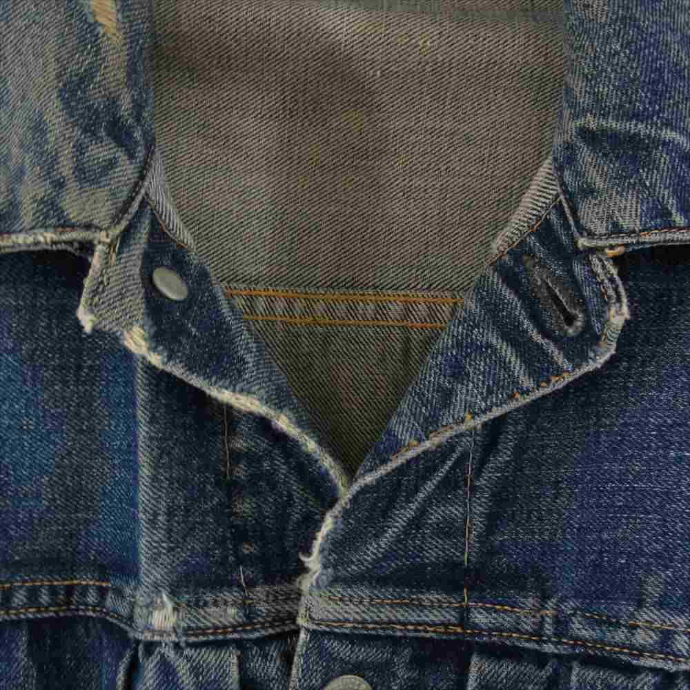 Levi's リーバイス 50's VINTAGE ヴィンテージ 507XX オリジナル セカンド 2nd デニムジャケット 両面タブ Gジャン インディゴブルー系【中古】