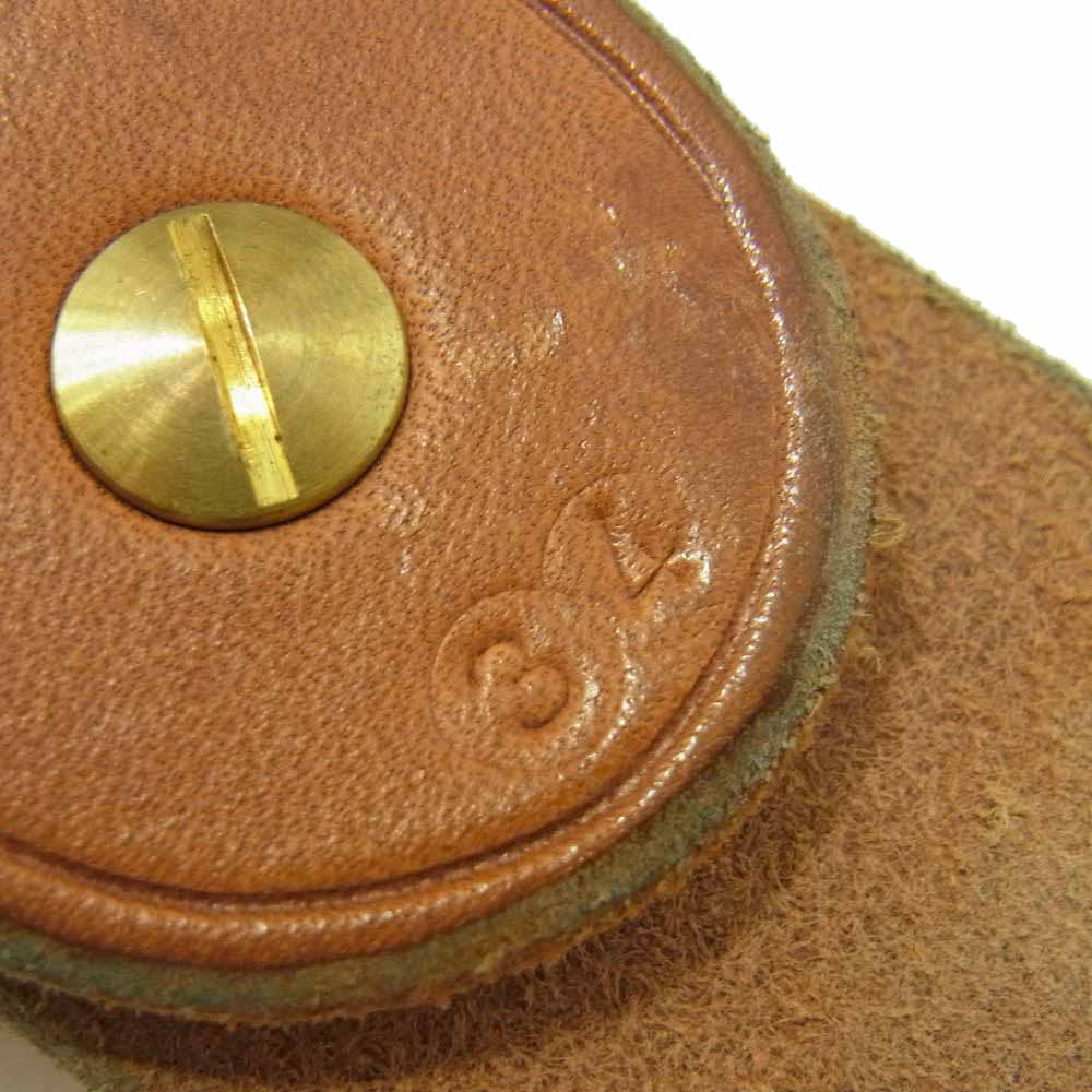 シップジョン Old No.4 Belt レザー ベルト ブラウン系 34【中古】