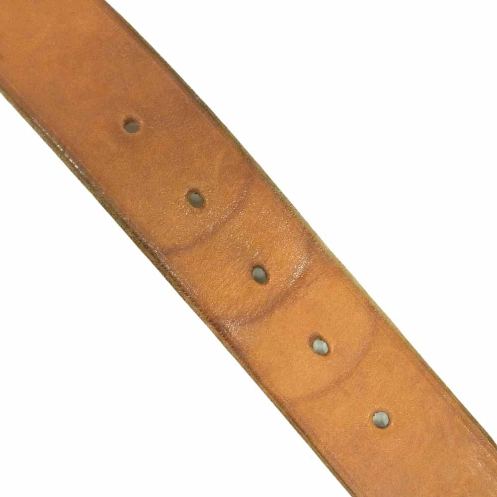 シップジョン Old No.4 Belt レザー ベルト ブラウン系 34【中古】