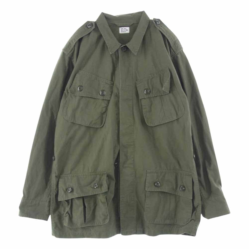 The REAL McCOY'S ザリアルマッコイズ COAT, MAN’S, COMBAT, TROPICAL ファティーグ ミリタリー ジャケット カーキ系 M【中古】