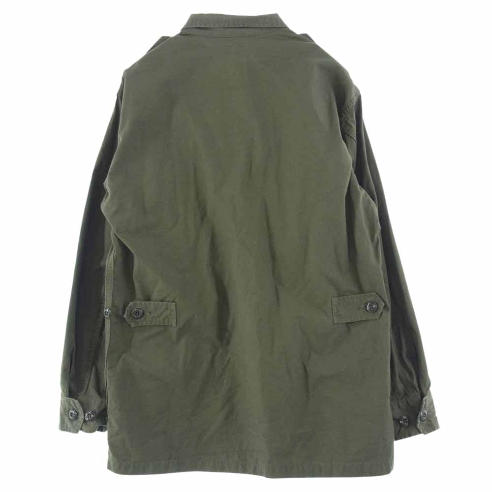 The REAL McCOY'S ザリアルマッコイズ COAT, MAN’S, COMBAT, TROPICAL ファティーグ ミリタリー ジャケット カーキ系 M【中古】