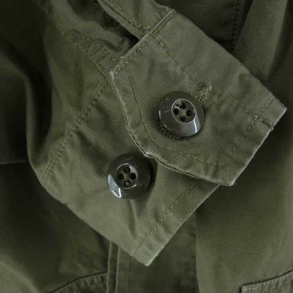 The REAL McCOY'S ザリアルマッコイズ COAT, MAN’S, COMBAT, TROPICAL ファティーグ ミリタリー ジャケット カーキ系 M【中古】