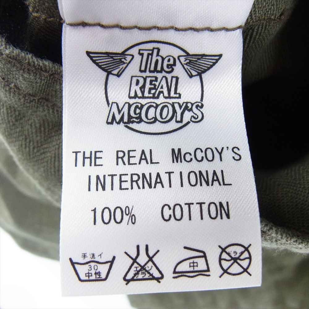The REAL McCOY'S ザリアルマッコイズ N-3 UTILITY JACKET USN ヘリンボーン ミリタリー ジャケット カーキ系 40【中古】