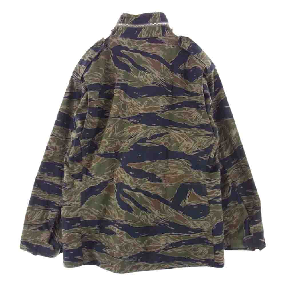 The REAL McCOY'S ザリアルマッコイズ COLD WEATHER COAT M-65 ミリタリー フィールド ジャケット タイガーカモ マルチカラー系【中古】