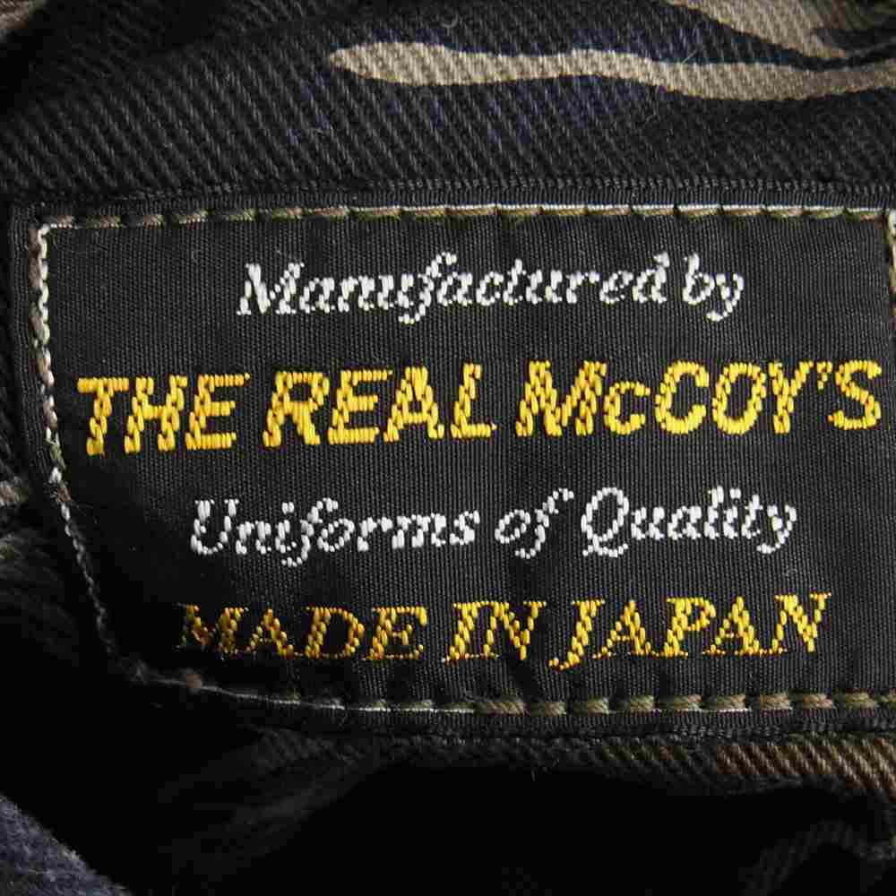 The REAL McCOY'S ザリアルマッコイズ COLD WEATHER COAT M-65 ミリタリー フィールド ジャケット タイガーカモ マルチカラー系【中古】