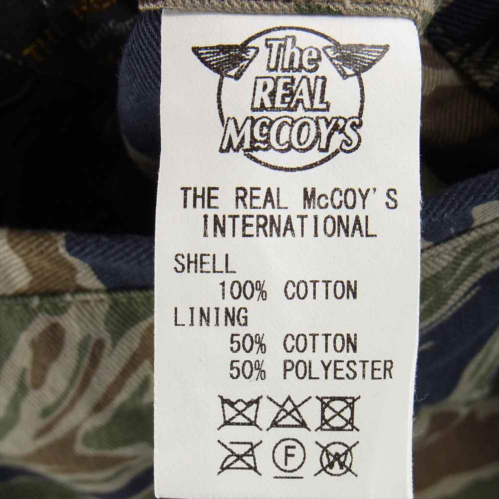 The REAL McCOY'S ザリアルマッコイズ COLD WEATHER COAT M-65 ミリタリー フィールド ジャケット タイガーカモ マルチカラー系【中古】