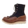 WESCO ウエスコ JOBMASTER BISON × BLK SUEDDE soft toe vibram sole ジョブマスター ブーツ バイソン スエード ブラック系 ブラウン系 内側実寸サイズ 約27㎝【中古】