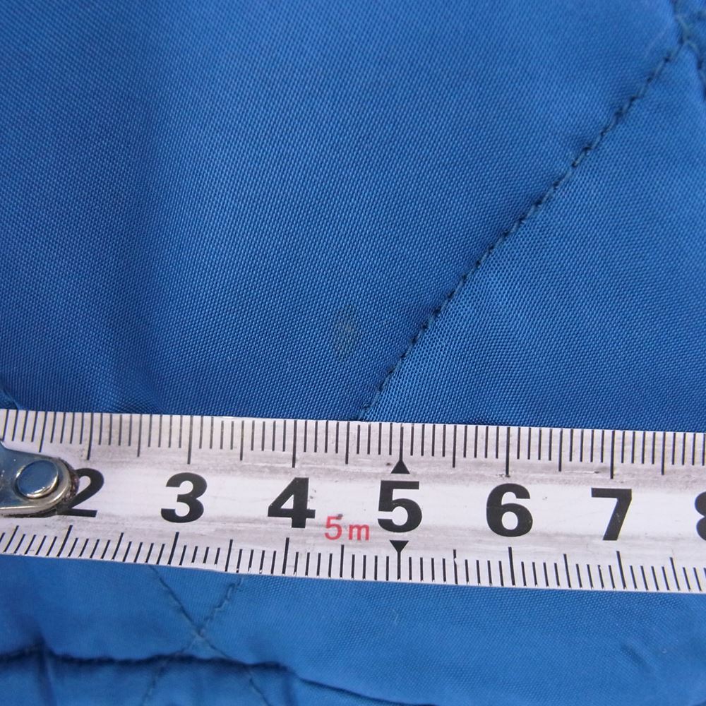 The REAL McCOY'S ザリアルマッコイズ MJ19117 明仙縫製 SUKA JACKET ALASKA スカジャン ベロア サテンキルト リバーシブル ジャケット  ブラック系 ブルー系 42【中古】