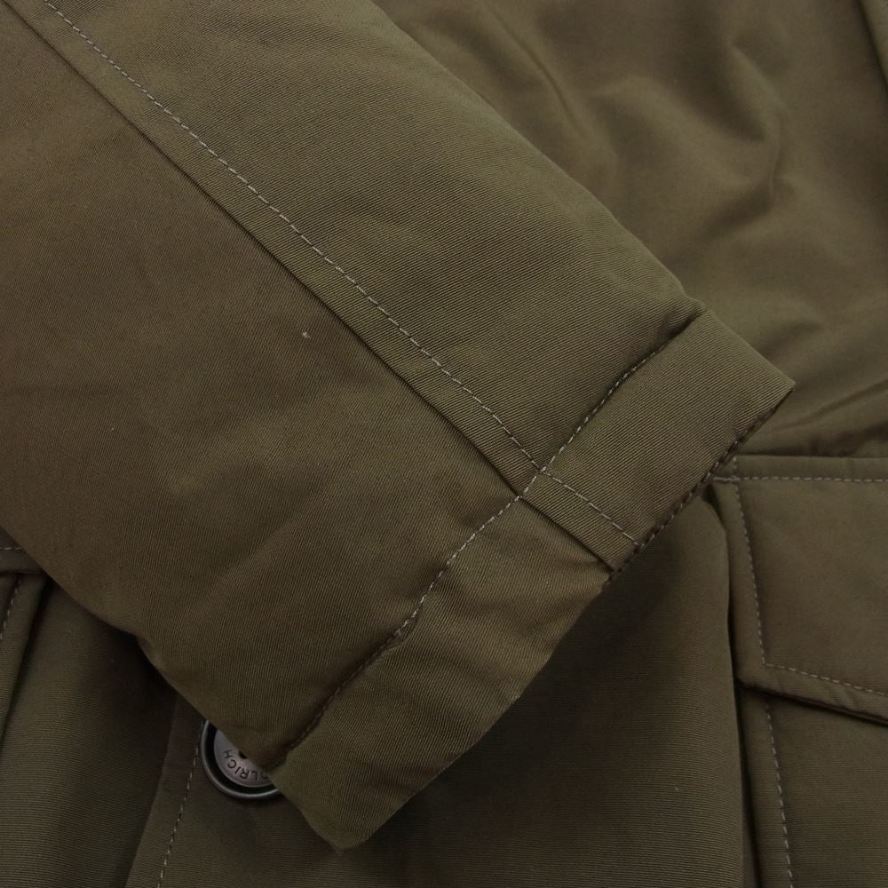 WOOLRICH ウールリッチ WOOU0381 × EDIFICE エディフィス ARCTIC PARKA アークティックパーカーARKTIC PARKA  カーキ系 XXS【中古】