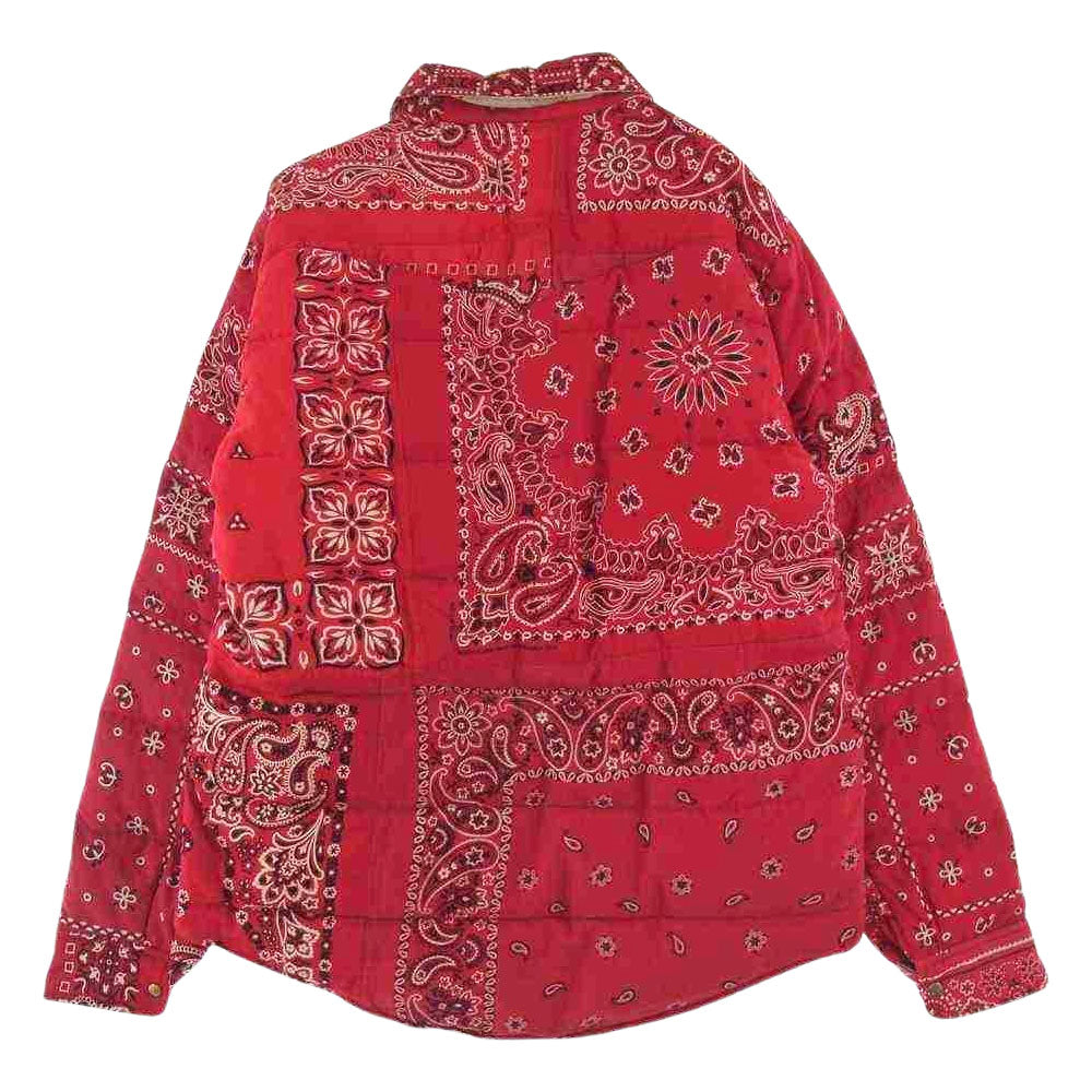 VISVIM ビズビム 0219905013007 ICT KERCHIEF DOWN JKT バンダナ カーチフ ダウン ジャケット マルチカラー系 3【中古】
