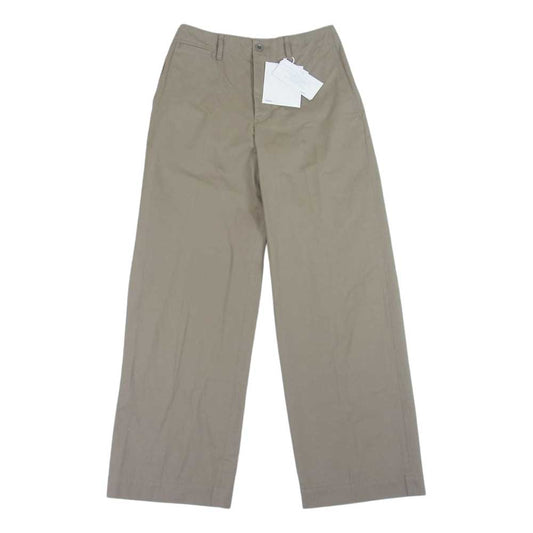 VISVIM ビズビム 0322205008002 CHINO PANTS W チノ パンツ ベージュ系  0 【極上美品】【中古】