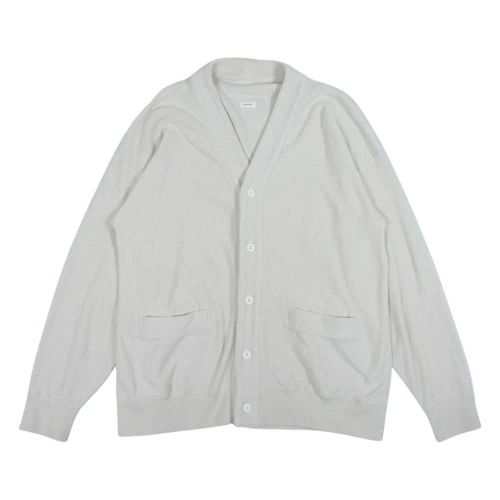 VISVIM ビズビム 22SS 122105010023 SELMER LONG CARDIGAN C/WS PILE セルマー ロング カーディガン アイボリー 2【極上美品】【中古】