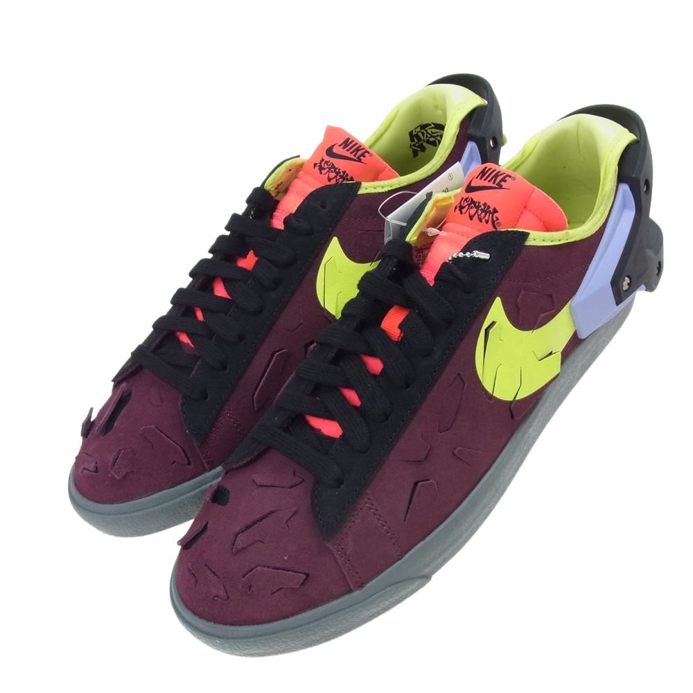 NIKE ナイキ DN2067-600 ACRONYM Blazer Low Night Maroon アクロニウム ブレーザー スニーカー マルチカラー系 27cm【美品】【中古】