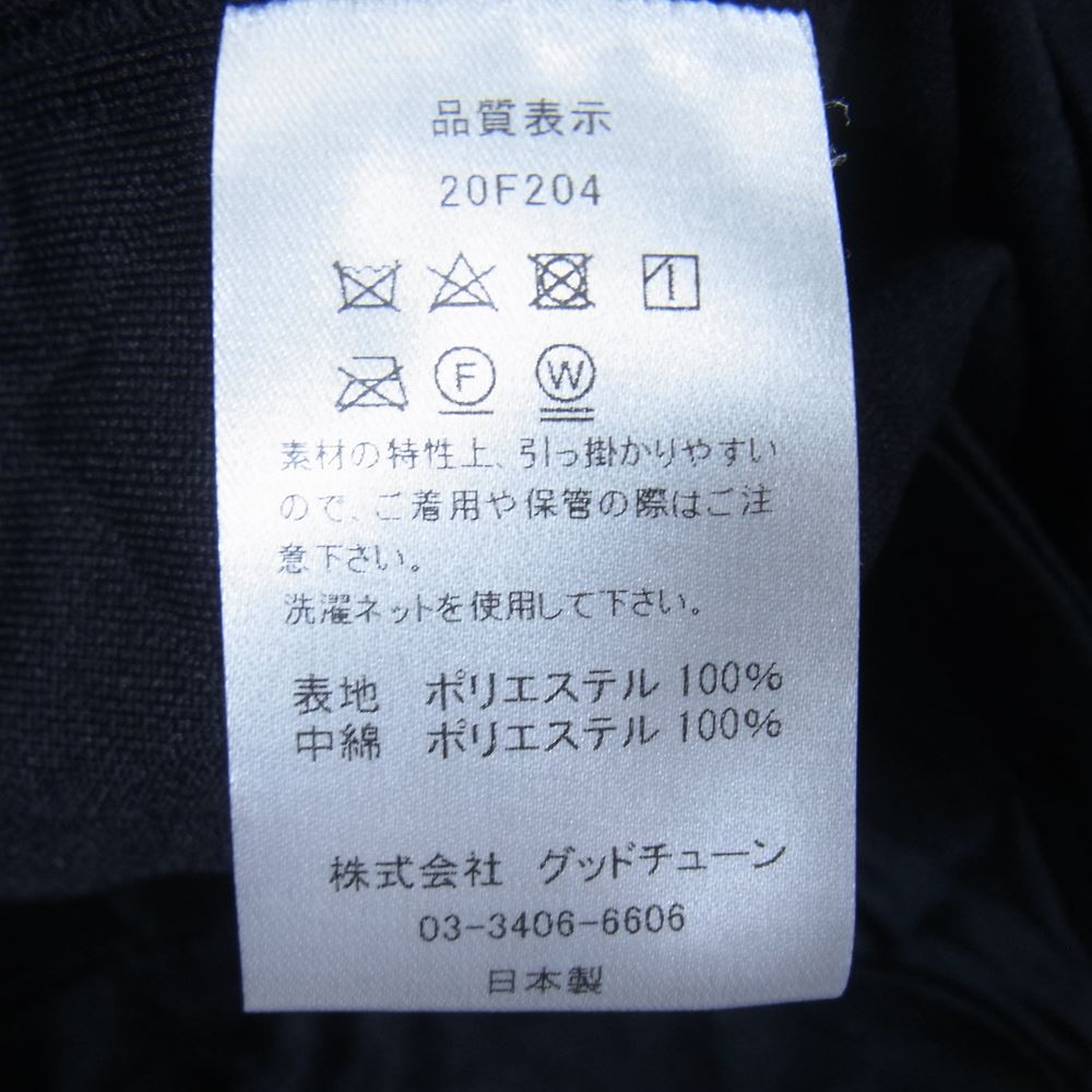 コンスパイアーズ Needles清水慶三×Engineered Garments鈴木大器 キルティング ノーカラーコート ブラック系 L【中古】