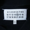 MAISON MARGIELA メゾンマルジェラ 14ライン S30GU0038 4ステッチ レザーエルボーパッチ ジップ スウェット ジャケット ブラック系 44【中古】