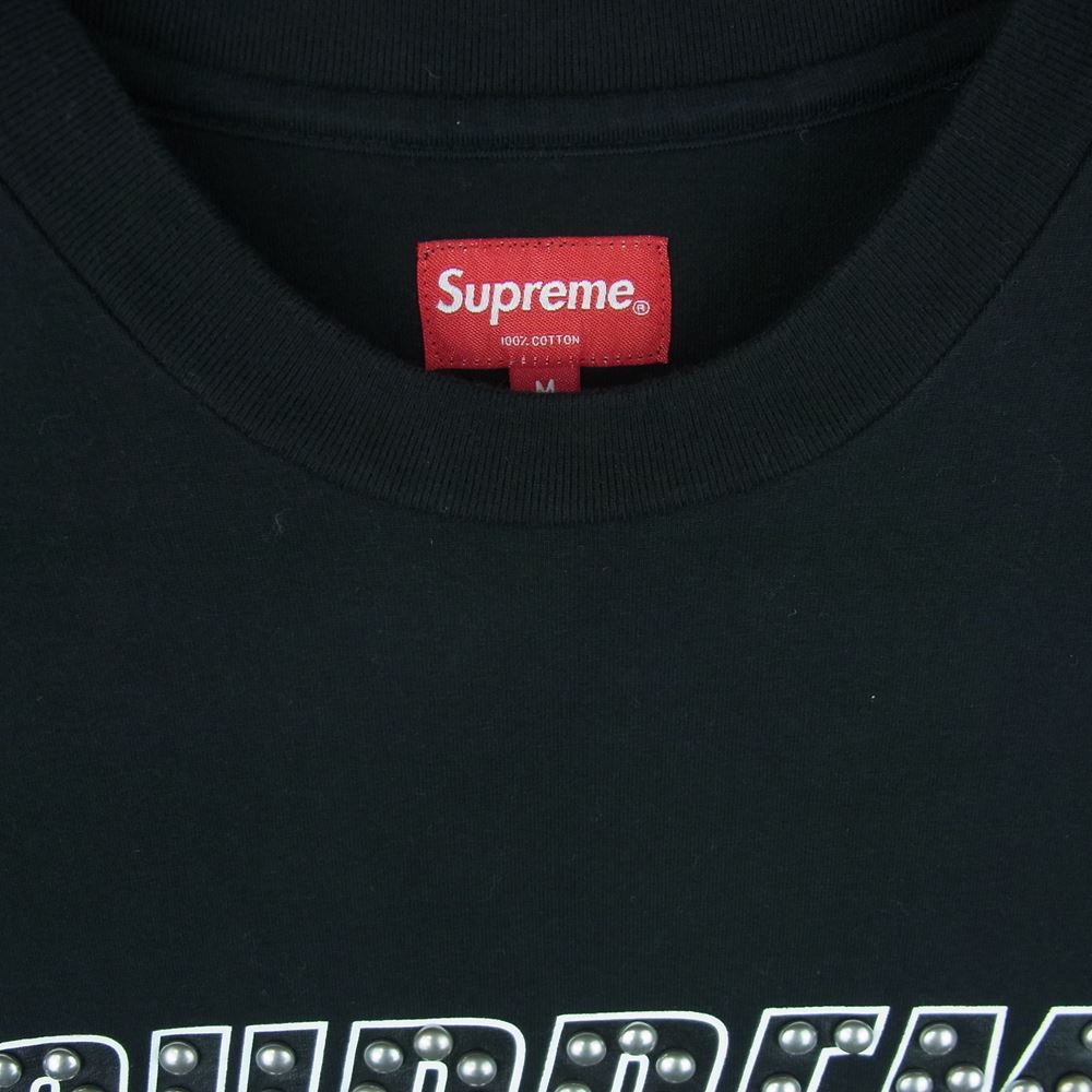 Supreme シュプリーム 20SS Studded L/S Top Tee スタッズ ロゴ
