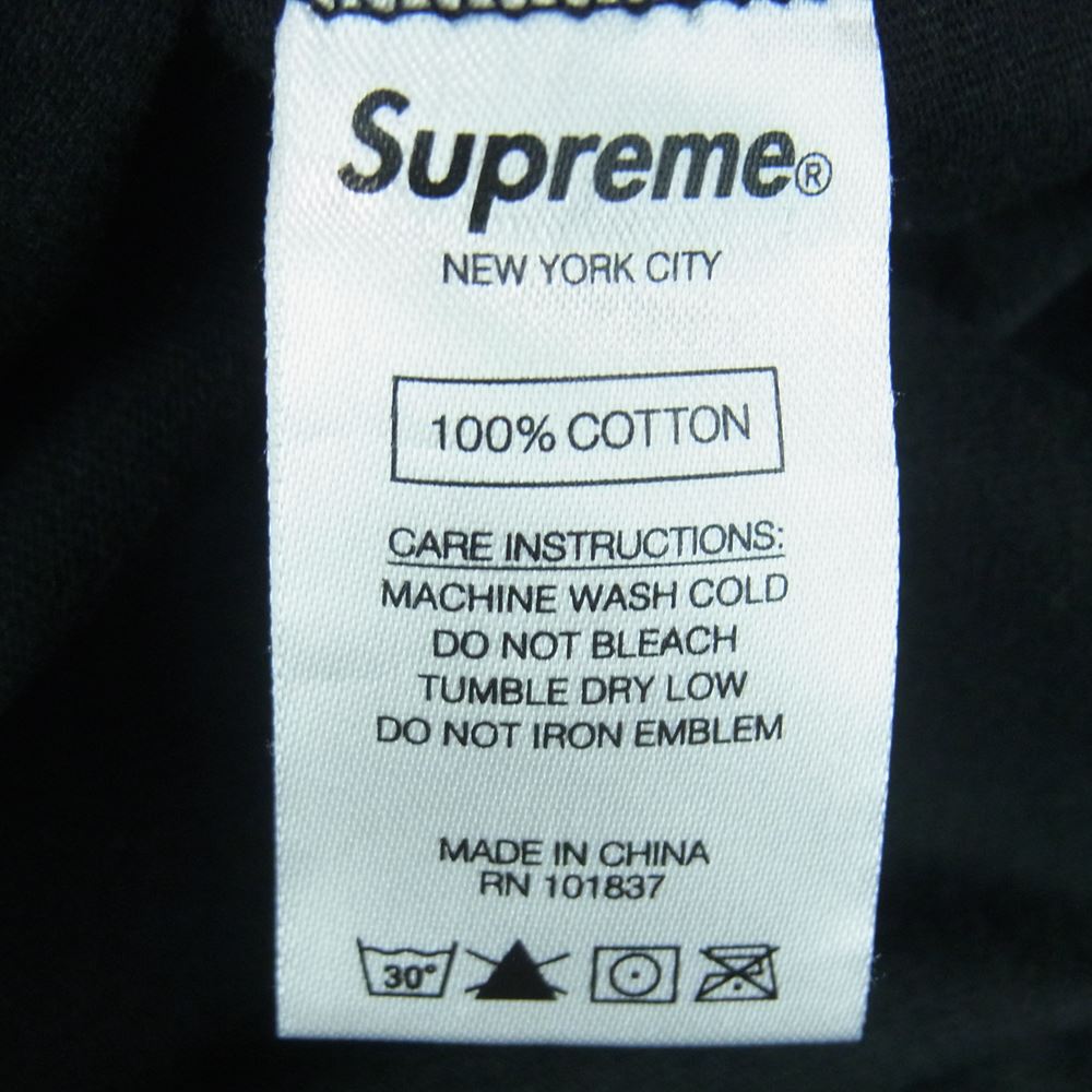 Supreme シュプリーム 20SS Studded L/S Top Tee スタッズ ロゴ プリント 長袖 Tシャツ ブラック系 M【中古】