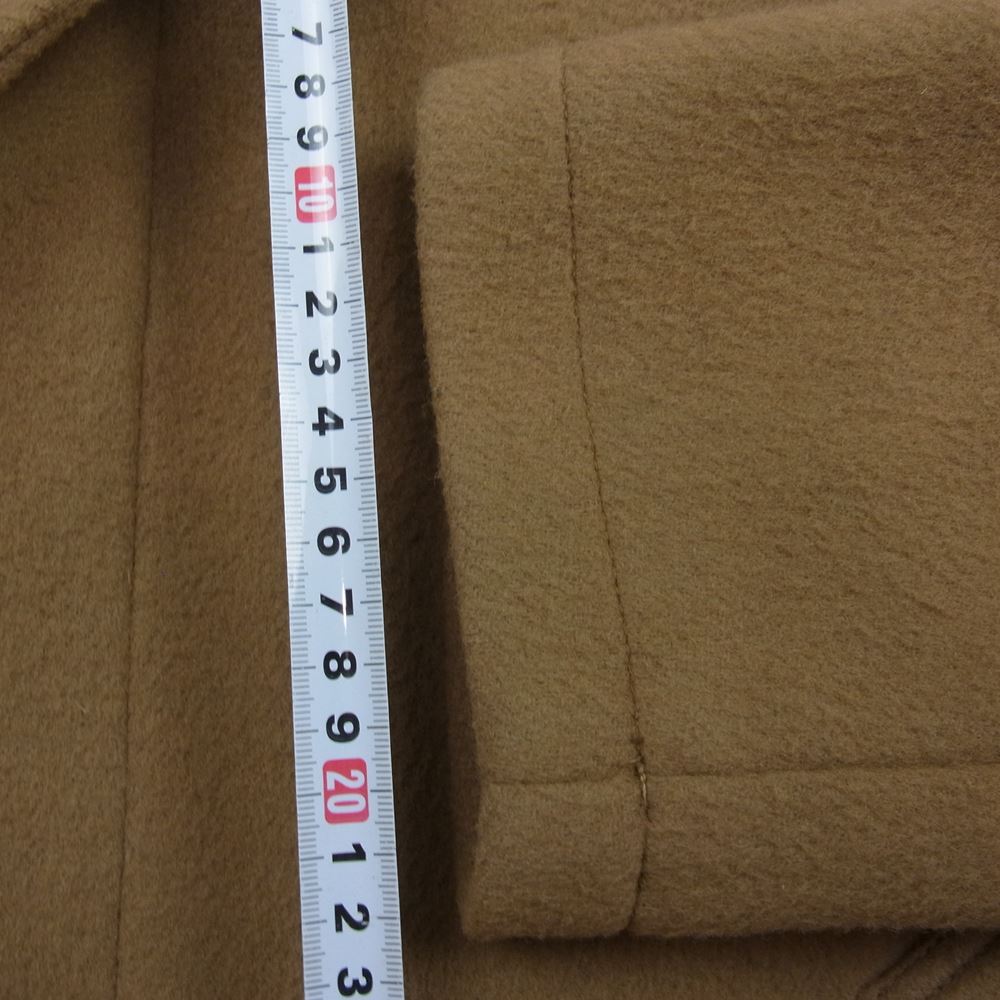 COMME des GARCONS HOMME コムデギャルソンオム 21AW HH-C007 ウール ダブルフェイス メルトン コート ベージュ系 M【中古】