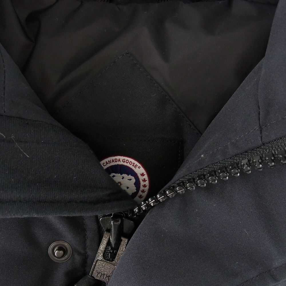 CANADA GOOSE カナダグース 3808MA 国内正規品 サザビーリーグ WYNDHAM PARKA FF ウィンダムパーカ フュージョンフィット ダウン ジャケット ダークネイビー系 XS【中古】