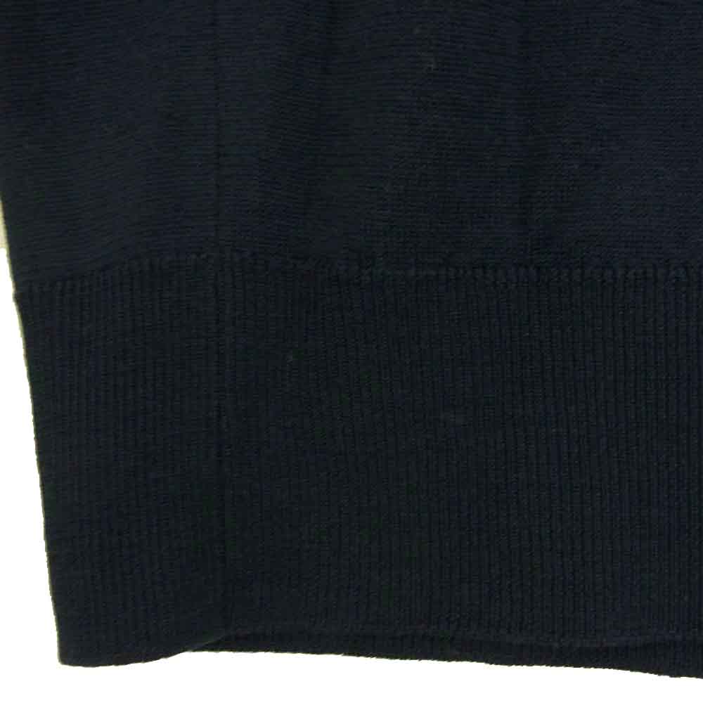 JOHN SMEDLEY ジョンスメドレー クルーネック ニット ブラック ネイビー ネイビー系【中古】