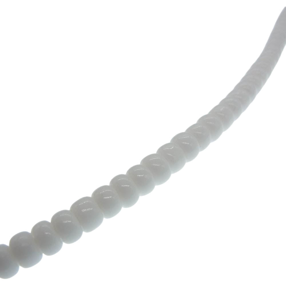 uniform experiment ユニフォームエクスペリメント BEADS NECKLACEビーズ ネックレス  ホワイト系 ブルー系【中古】