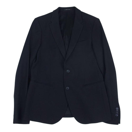 Emporio Armani エンポリオ・アルマーニ JOHNNY LINE ジョニーライン 2B テーラードジャケット ダークネイビー系 48【中古】