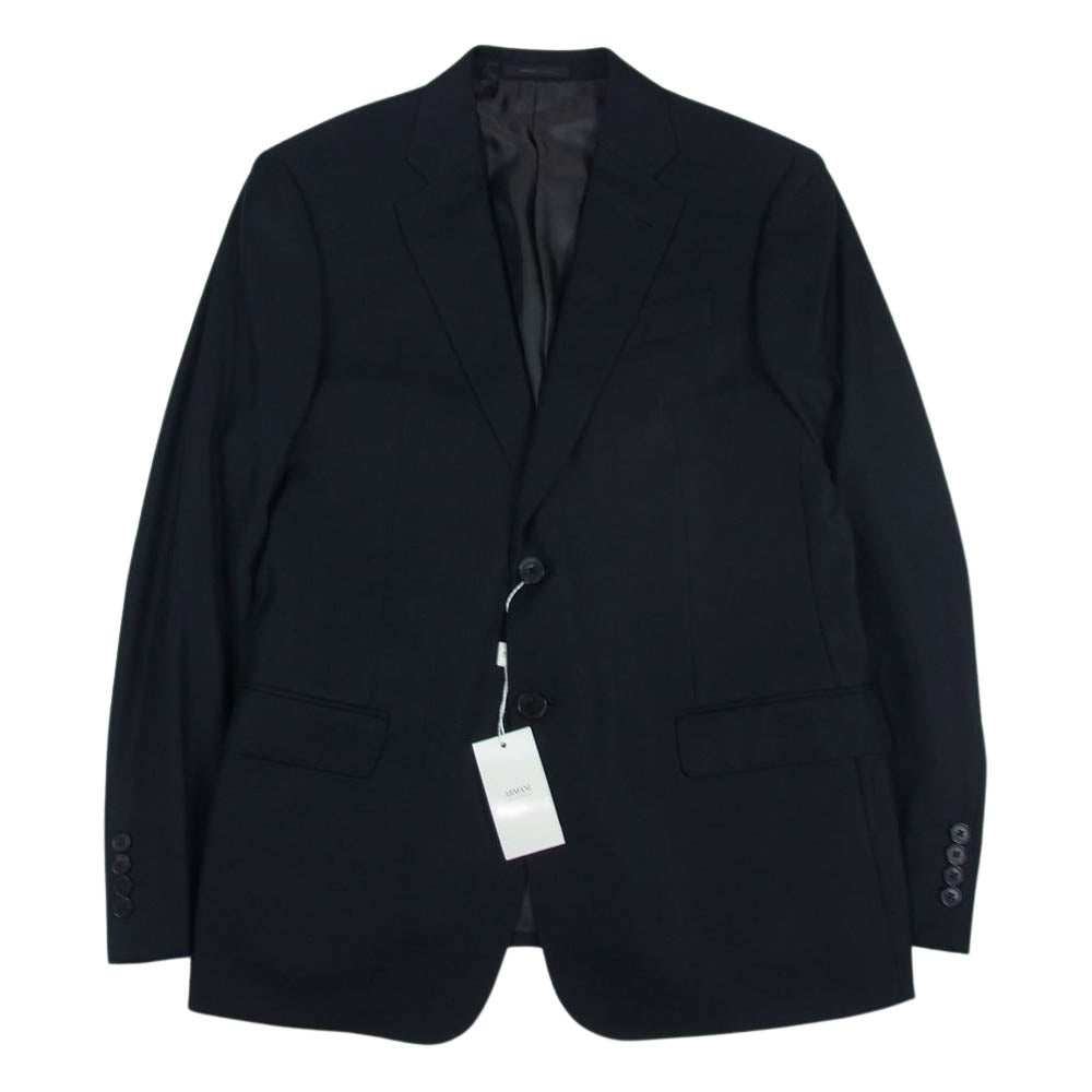 ARMANI COLLEZIONI アルマーニコレッツォーニ G LINE Gライン 2B ウール テーラードジャケット ブラック系 50【新古品】【未使用】【中古】