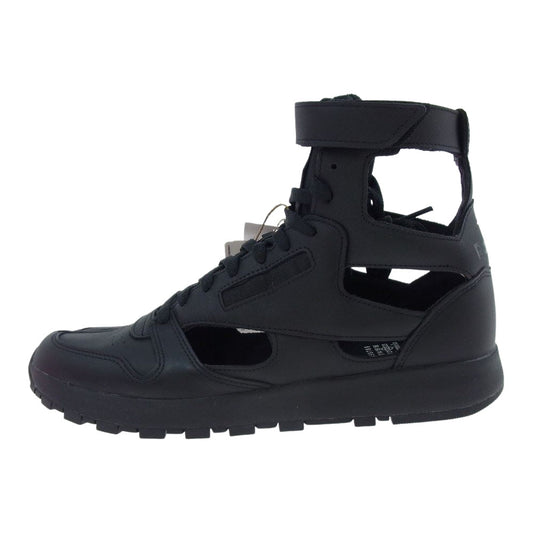 Reebok リーボック × Maison Margiela メゾンマルジェラ GX5041 S37WS0569 PROJECT 0 CL GL TABI クラシック レザー 足袋 タビ ハイカット スニーカー ブラック系 28cm【新古品】【未使用】【中古】