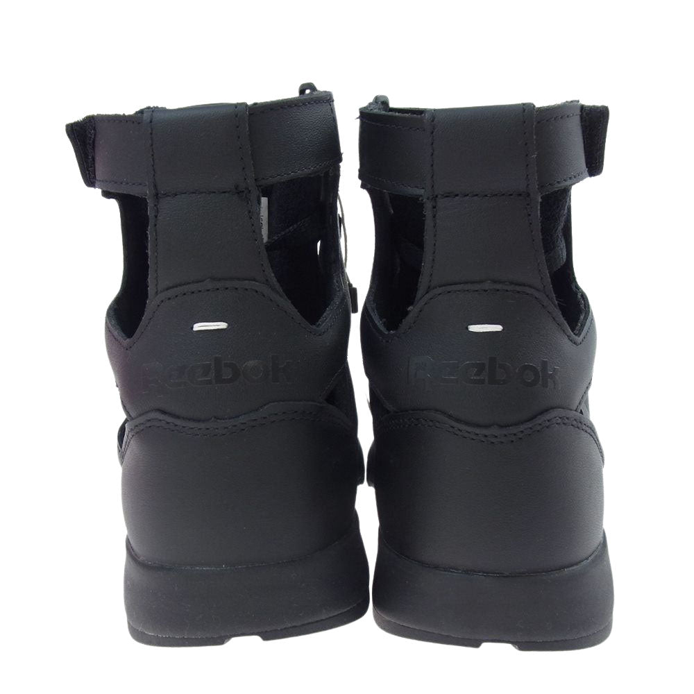 Reebok リーボック × Maison Margiela メゾンマルジェラ GX5041 S37WS0569 PROJECT 0 CL GL TABI クラシック レザー 足袋 タビ ハイカット スニーカー ブラック系 28cm【新古品】【未使用】【中古】