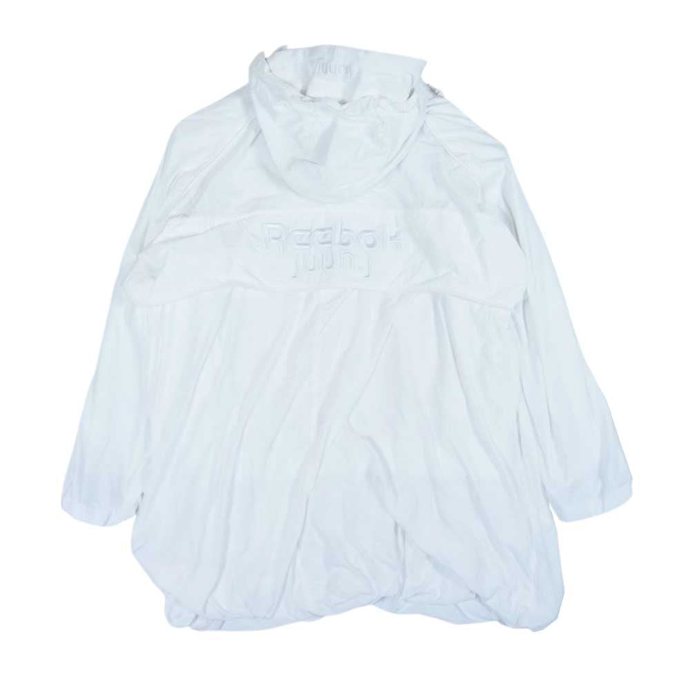 ジュンジ― × Reebok リーボック OS5125 CLASSIC Windbreaker クラシック ウィンドブレーカー パーカー ホワイト系 L【中古】