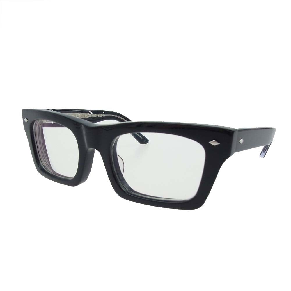 EFFECTOR エフェクター DIET BUTCHER SLIM SKIN DIRT ダイエットブッチャースリムスキン 黒縁 フレーム 度入り 眼鏡 アイウェア ブラック系【中古】