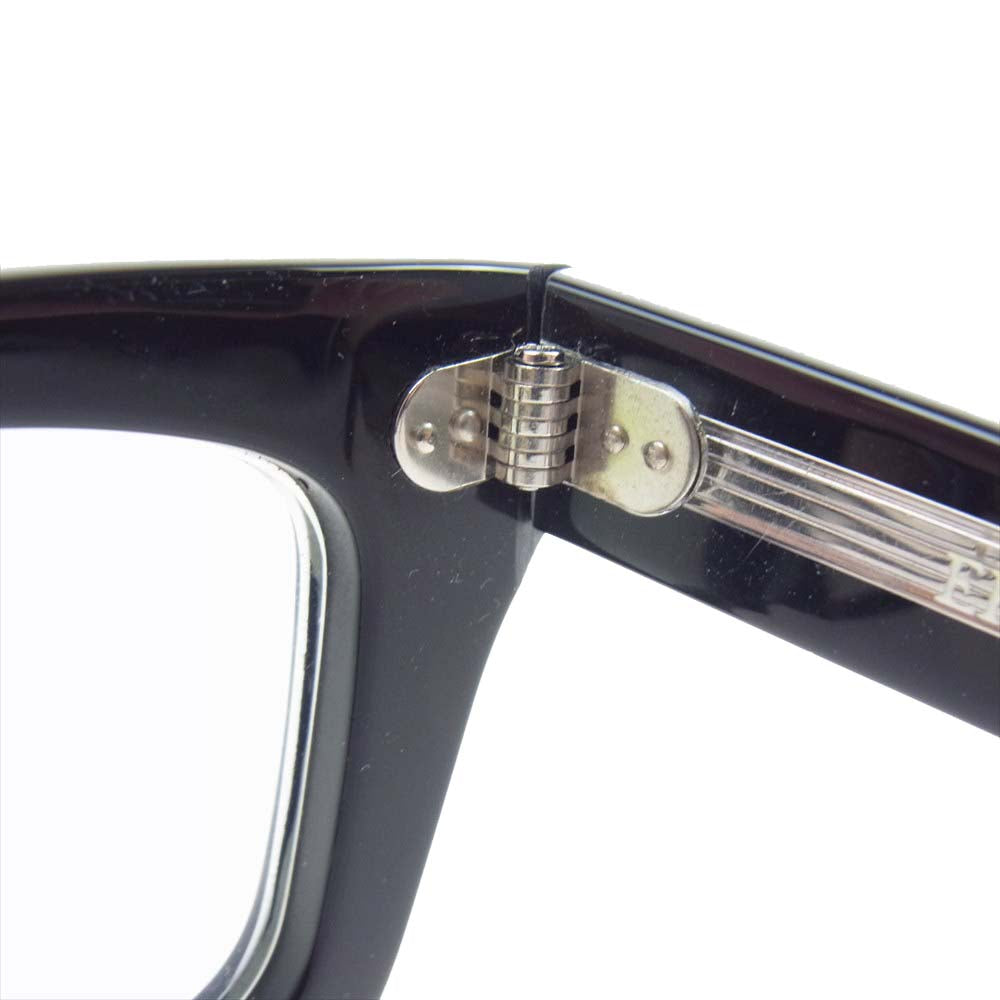 EFFECTOR エフェクター DIET BUTCHER SLIM SKIN DIRT ダイエットブッチャースリムスキン 黒縁 フレーム 度入り 眼鏡 アイウェア ブラック系【中古】