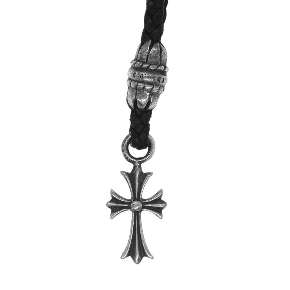 CHROME HEARTS クロムハーツ（原本無） タイニークロス フォンストラップ シルバー系【中古】