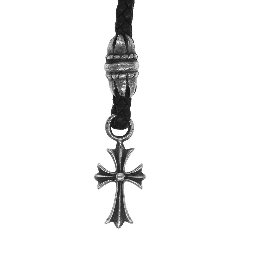CHROME HEARTS クロムハーツ（原本無） タイニークロス フォンストラップ シルバー系【中古】