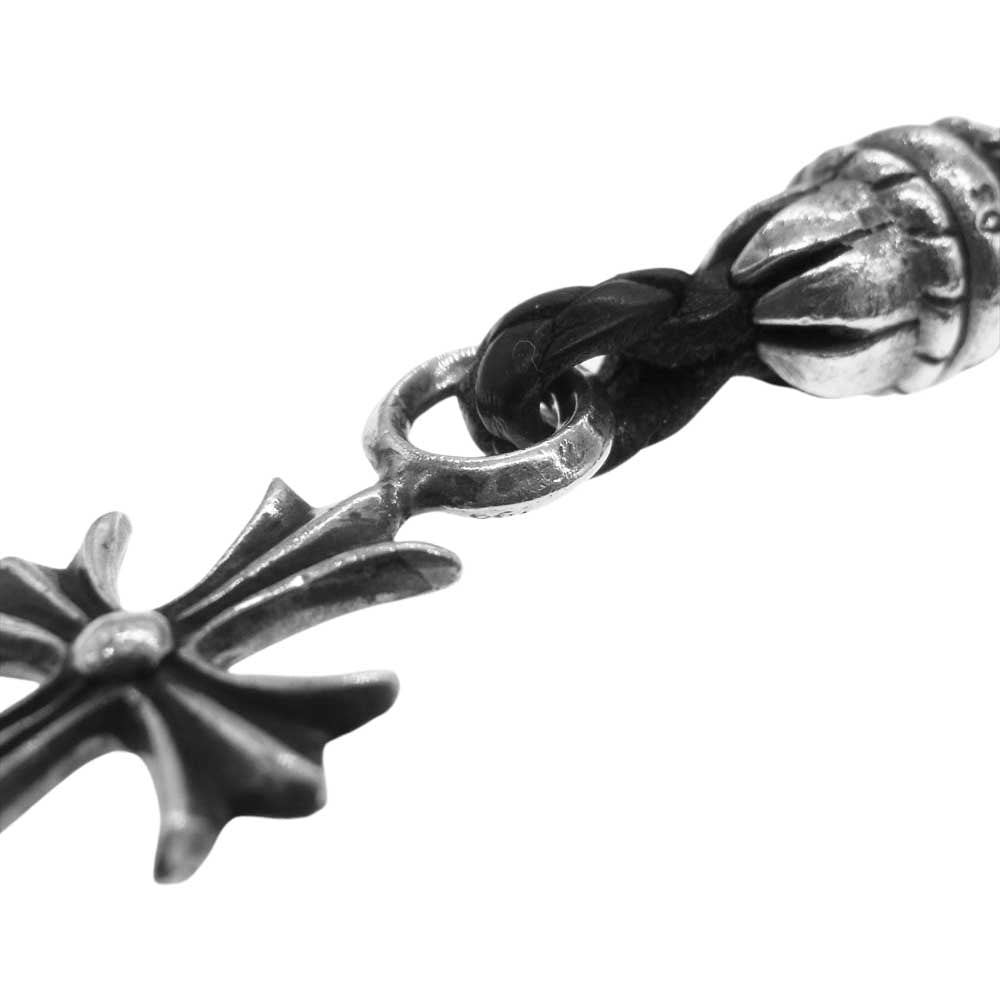 CHROME HEARTS クロムハーツ（原本無） タイニークロス フォンストラップ シルバー系【中古】