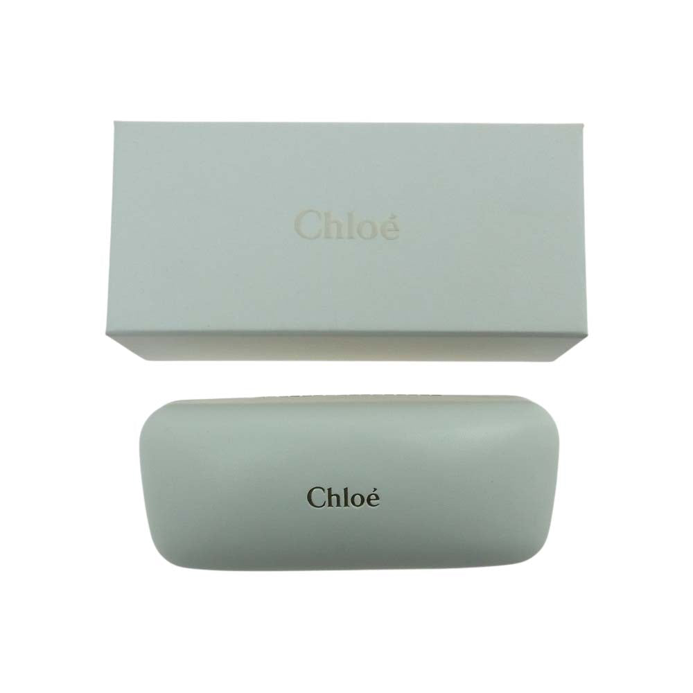 Chloe クロエ イタリア製 サングラス アイウェア CE660S 001 55□19 140 ブラック系【中古】