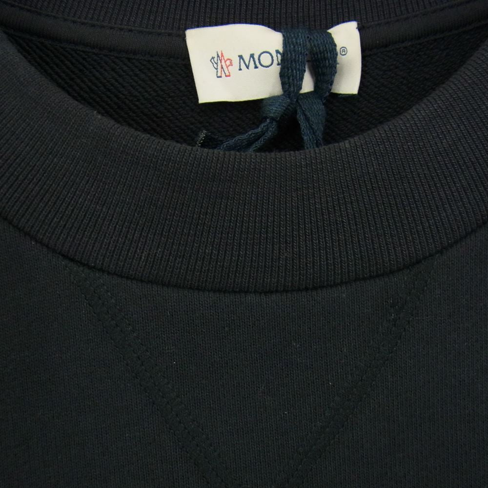 MONCLER モンクレール MAGLIA ete 刺繍 スウェット ブラック系 M【中古】