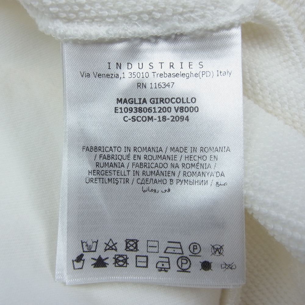 MONCLER モンクレール MAGLIA ロゴ 刺繍 スウェット ホワイト系 S【中古】