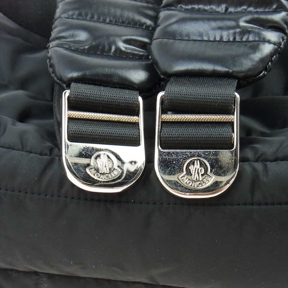 MONCLER モンクレール KILIA MM キリア MM ナイロン バックパック リュック ブラック系【美品】【中古】