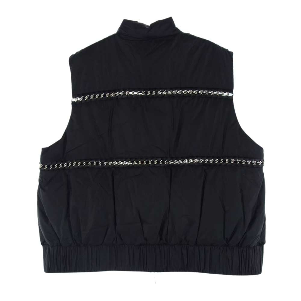 MONCLER モンクレール GENIUS Noir Kei Ninomiya ジーニアス ケイニノミヤ RHENIUM チェーン ダウンベスト ブラック系 TG1【極上美品】【中古】