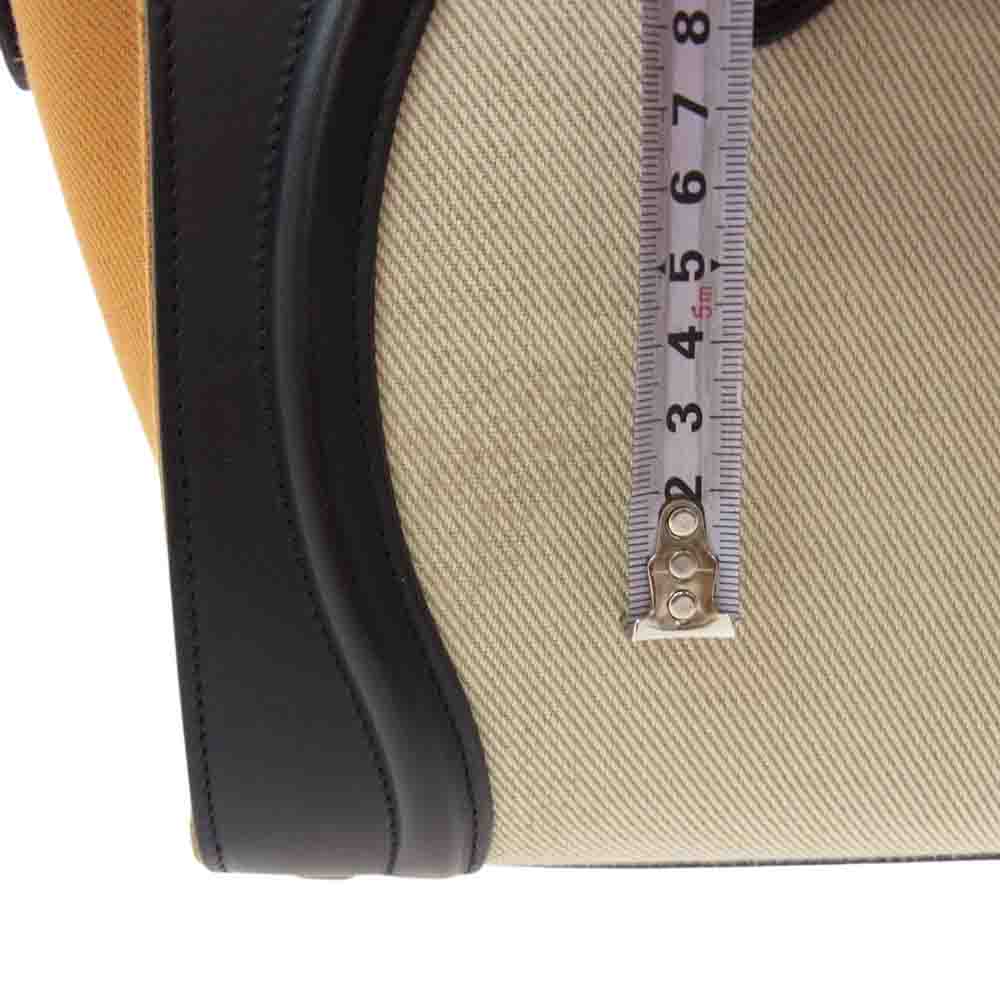 CELINE セリーヌ マイクロ ラゲージ キャンバス レザー ハンド バッグ マルチカラー系【中古】