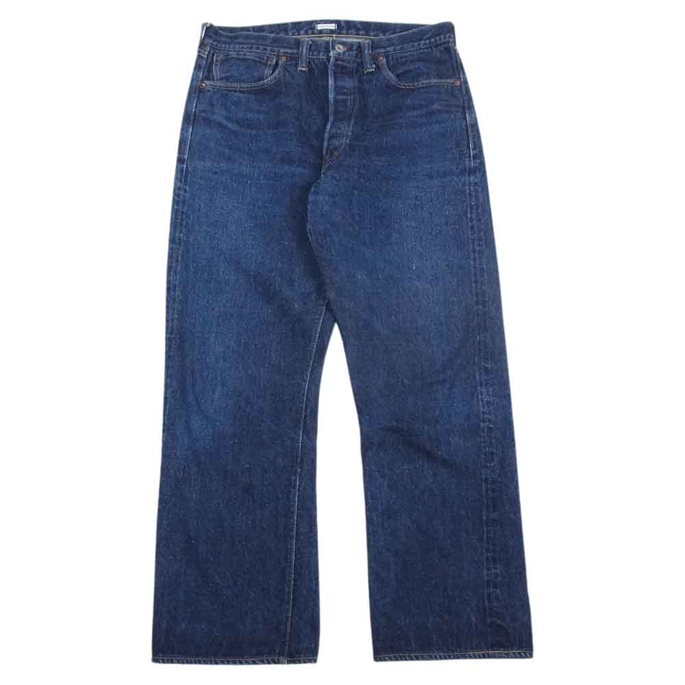 WAREHOUSE ウエアハウス DUCK DIGGER ダック ディガー 1943 大戦モデル 月桂樹ボタン デニム パンツ インディゴブルー系 34【中古】